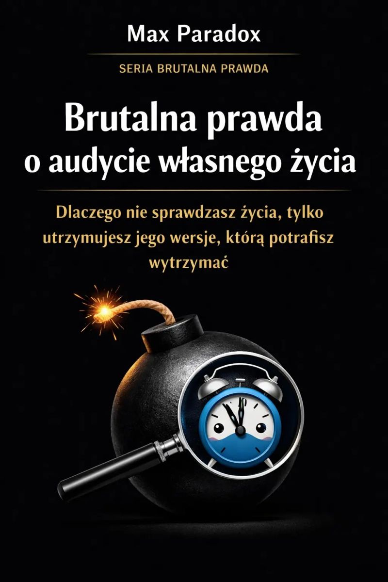 Brutalna prawda o audycie własnego życia - dlaczego nie sprawdzasz życia, tylko utrzymujesz jego wersję, którą potrafisz wytrzymać