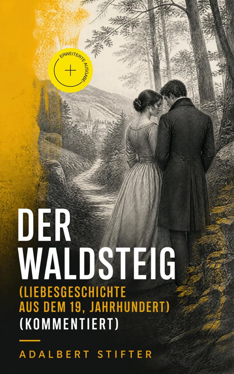 Der Waldsteig (Liebesgeschichte aus dem 19. Jahrhundert) (Kommentiert)