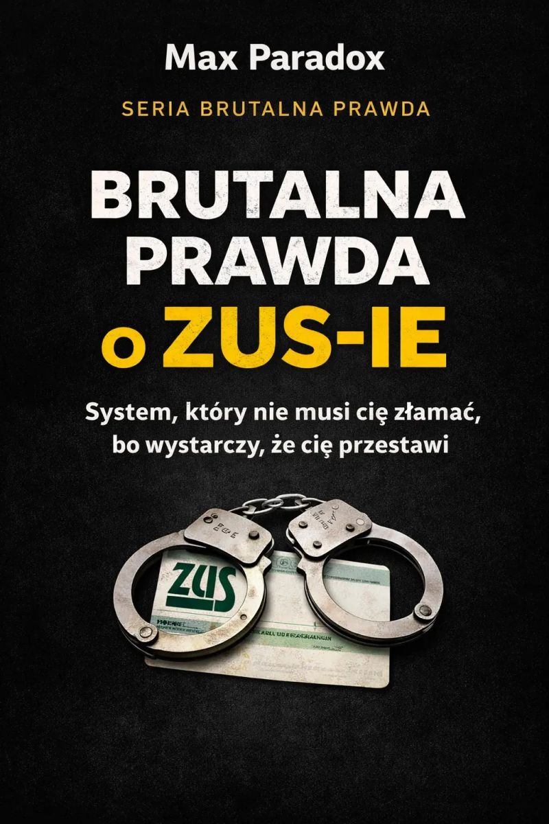 Brutalna prawda o ZUS-ie - system, który nie musi cię złamać, bo wystarczy, że cię przestawi