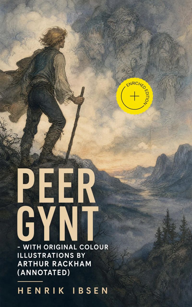 Peer Gynt - with original colour illustrations by Arthur Rackham (Annotated)