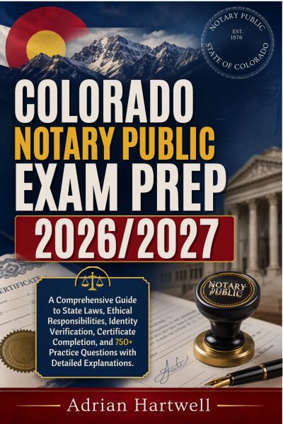 COLORADO NOTARY PUBLIC  EXAM PREP 2026/2027