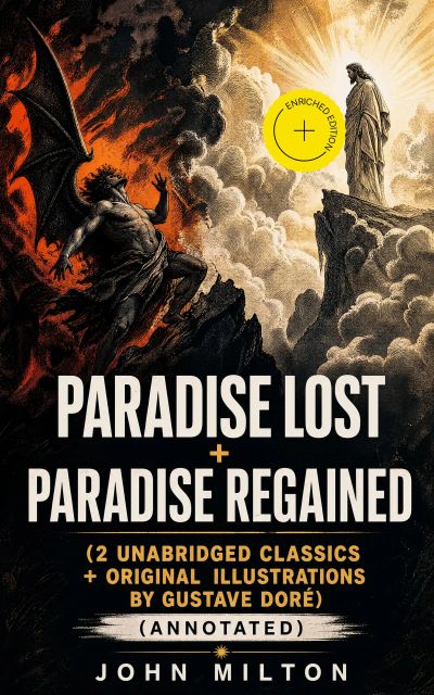 Paradise Lost + Paradise Regained (2 Unabridged Classics + Original Illustrations by Gustave Doré) (Annotated)