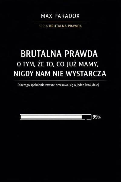Brutalna prawda o tym, że to, co już mamy, nigdy nam nie wystarcza - dlaczego spełnienie zawsze przesuwa się o jeden krok dalej