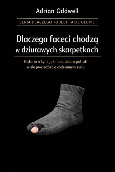 Dlaczego faceci chodzą w dziurawych skarpetkach - historia o tym, jak mała dziura potrafi powiedzieć zaskakująco dużo o codziennym życiu
