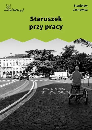 Staruszek przy pracy