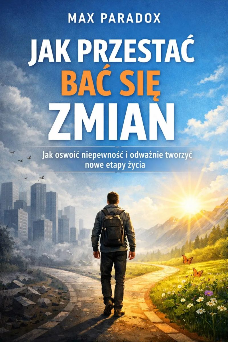 Poradnik Jak przestać bać się zmian - jak oswoić niepewność i odważnie tworzyć nowe etapy życia
