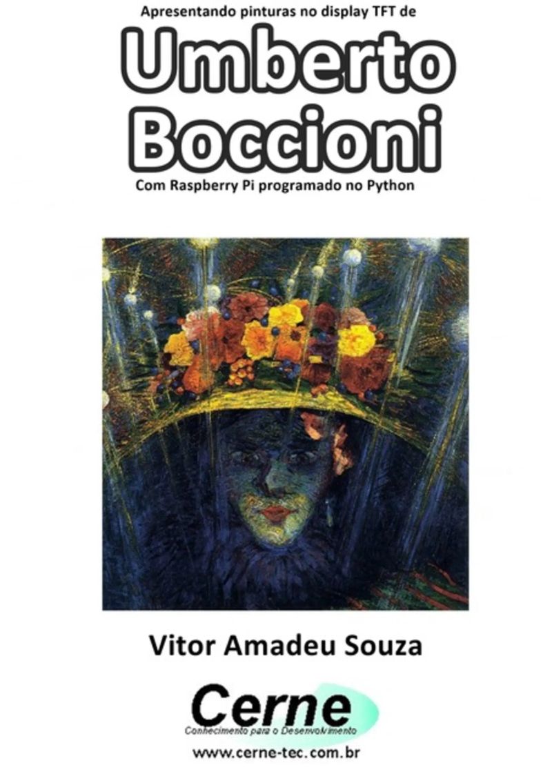 Apresentando Pinturas No Display Tft De Umberto Boccioni Com Raspberry Pi Programado No Python