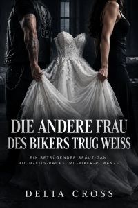 Die andere Frau des Bikers trug Weiß