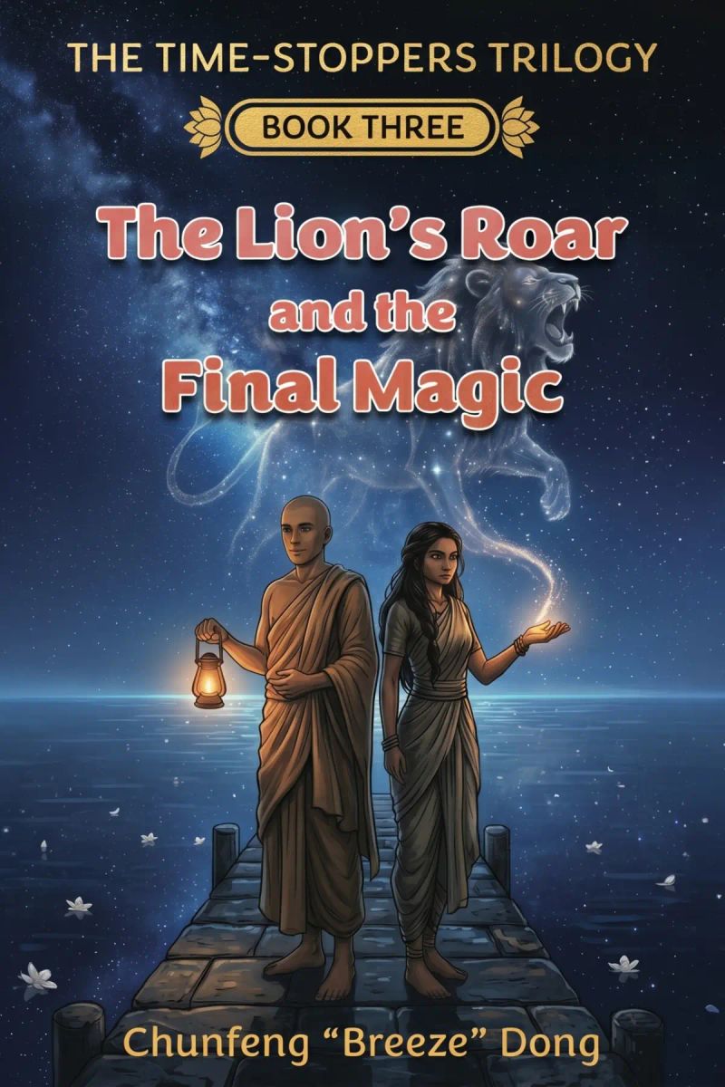 THE TIME-STOPPERS TRILOGY — BOOK THREE — The Lion's Roar and the Final Magic