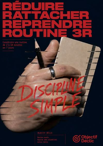 Construire une routine de 2 à 10 minutes en 7 jours