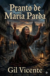Pranto de Maria Parda / Porque vio as ruas de Lisboa com tão poucos ramos nas tavernas, e o vinho tão caro e ella não podia passar sem elle
