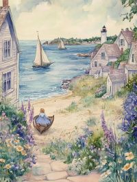 A Little Maid of Provincetown