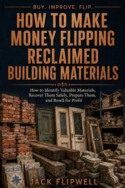 How to Make Money Flipping Reclaimed Building Materials - How to Identify Valuable Materials, Recover Them Safely, Prepare Them, and Resell for Profit
