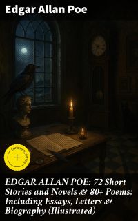 EDGAR ALLAN POE: 72 Short Stories and Novels & 80+ Poems; Including Essays, Letters & Biography (Illustrated)