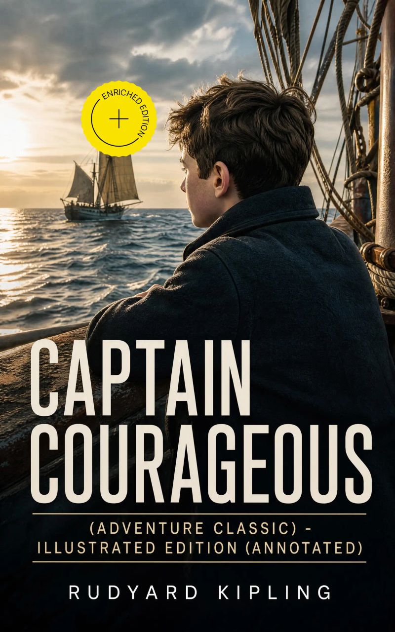 Captain Courageous (Adventure Classic) - Illustrated Edition (Annotated)