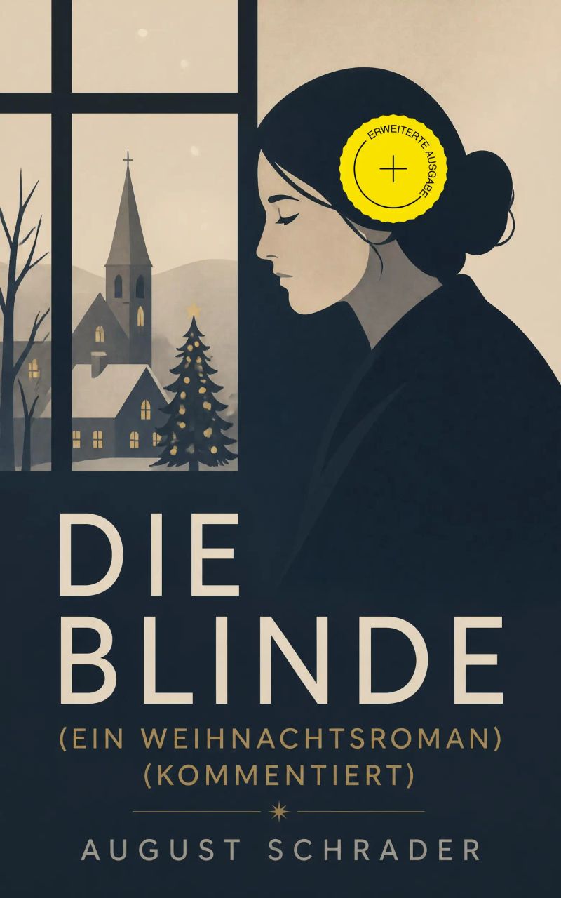 Die Blinde (Ein Weihnachtsroman) (Kommentiert)