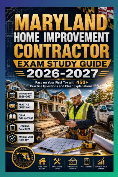 Maryland Home Improvement Contractor Exam Study Guide 2026-2027