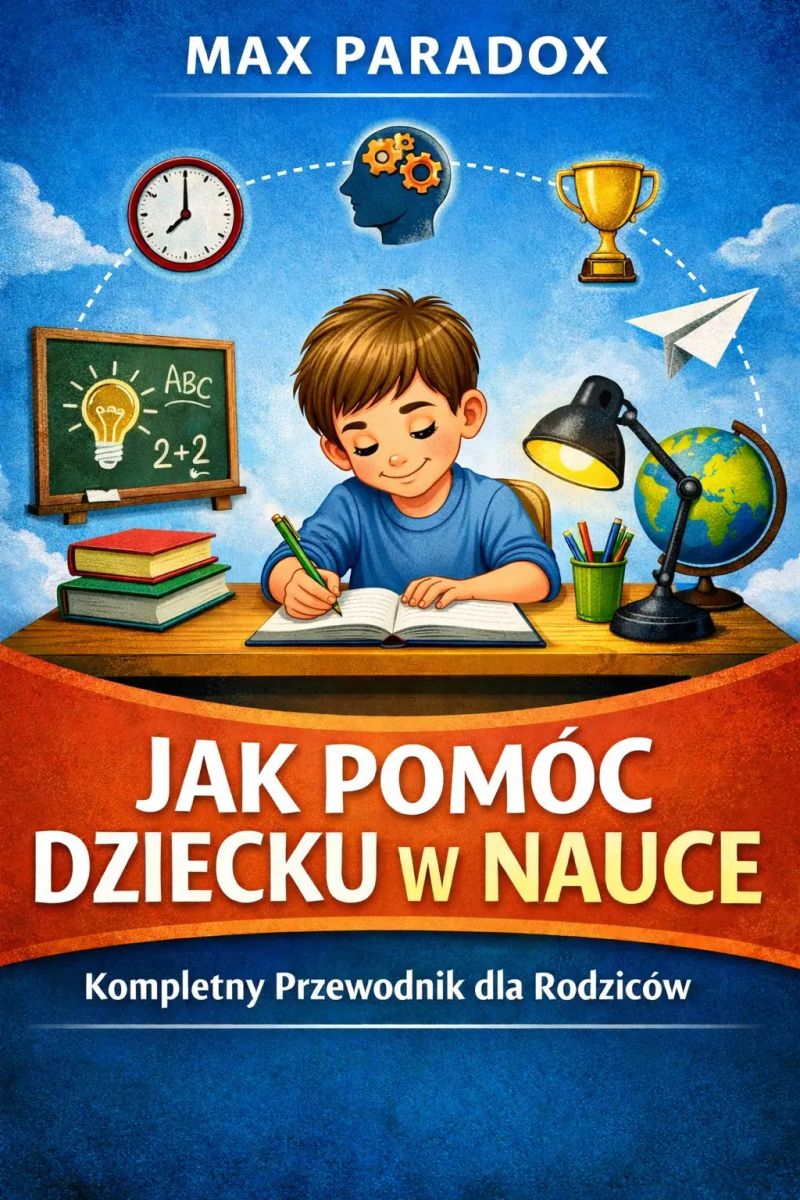 Poradnik jak pomóc dziecku w nauce - kompletny system wspierania edukacji dziecka