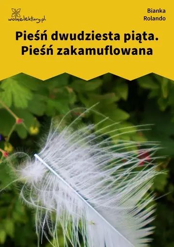 Pieśń dwudziesta piąta. Pieśń zakamuflowana