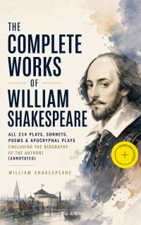 The Complete Works of William Shakespeare: All 214 Plays, Sonnets, Poems & Apocryphal Plays (Including the Biography of the Author) (Annotated)