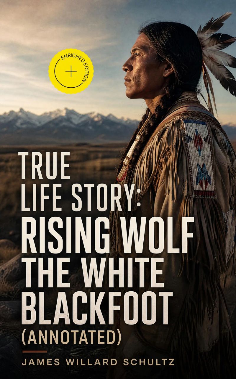 True Life Story: Rising Wolf the White Blackfoot (Annotated)