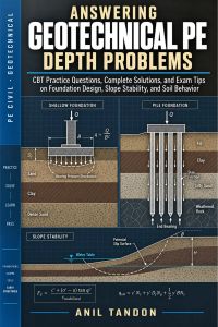 Answering Geotechnical PE Depth Problems