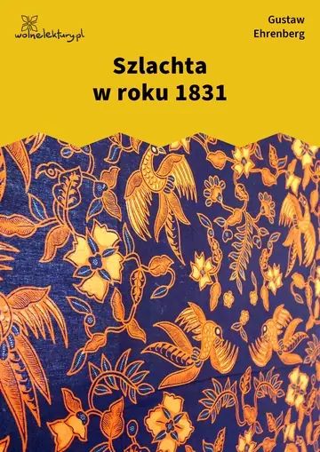 Szlachta w roku 1831
