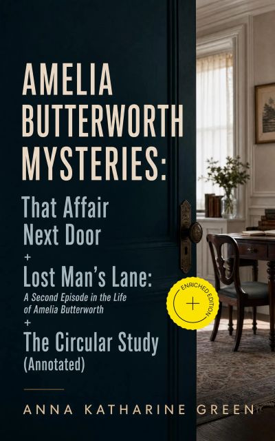 AMELIA BUTTERWORTH MYSTERIES: That Affair Next Door + Lost Man's Lane: A Second Episode in the Life of Amelia Butterworth + The Circular Study (Annotated)