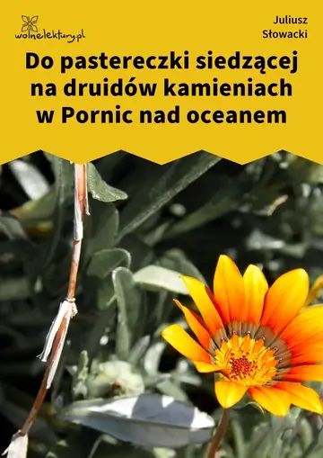Do pastereczki siedzącej na druidów kamieniach w Pornic nad oceanem