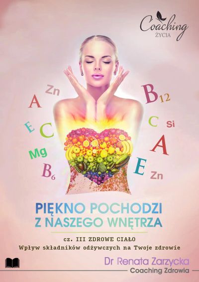 Piękno pochodzi z naszego wnętrza. Cz. III/3. Zdrowie. Wpływ składników odżywczych na Twoje zdrowie