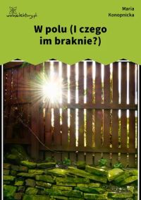 W polu (I czego im braknie?)