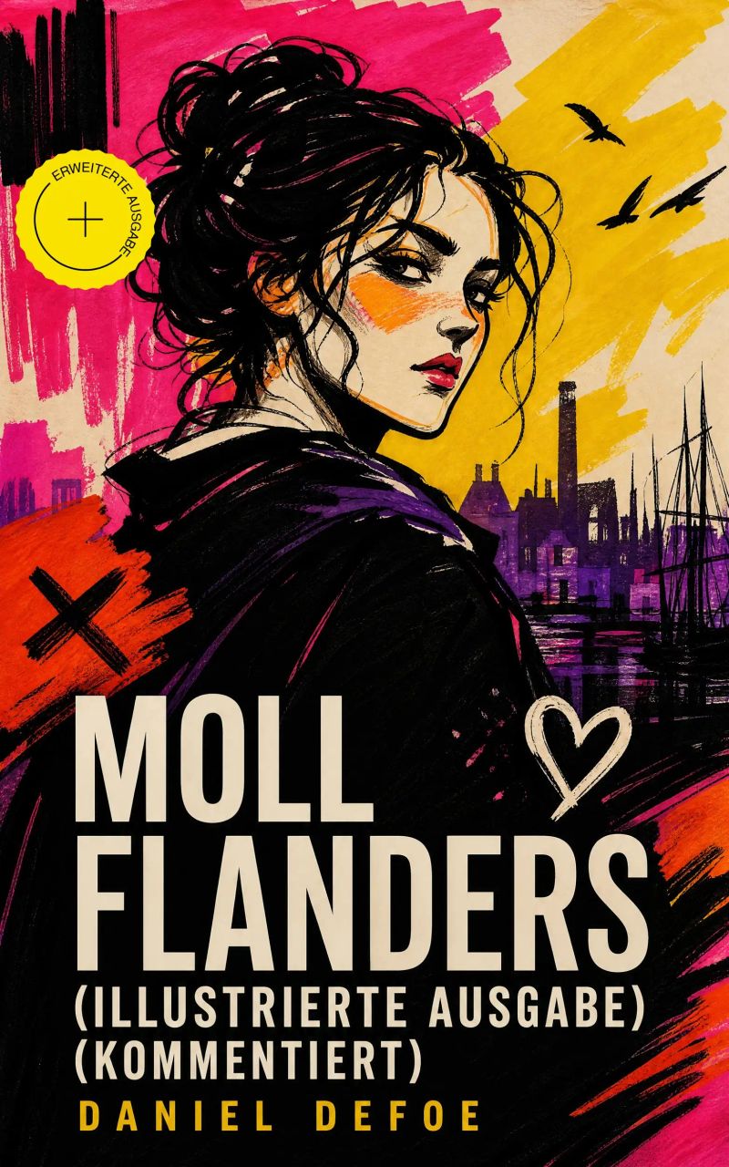 Moll Flanders (Illustrierte Ausgabe) (Kommentiert)