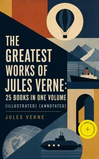 The Greatest Works of Jules Verne: 25 Books in One Volume (Illustrated) (Annotated)
