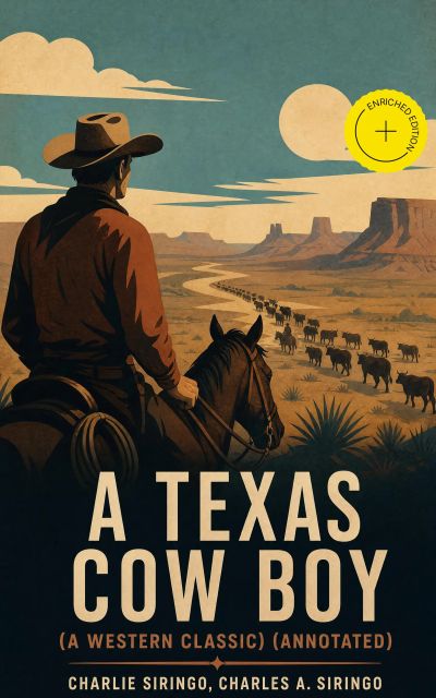 A Texas Cow Boy (A Western Classic) (Annotated)