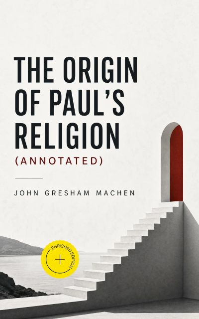 The Origin of Paul's Religion (Annotated)