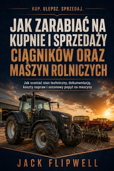 Jak zarabiać na kupnie i sprzedaży ciągników oraz maszyn rolniczych - Jak oceniać stan techniczny, dokumentację, koszty napraw i sezonowy popyt na maszyny