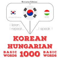 헝가리어 1000 개 필수 단어