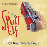 Spuit Elf het brandweerolifantje helpt een handje