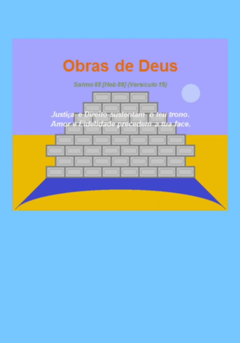 As Obras De Deus