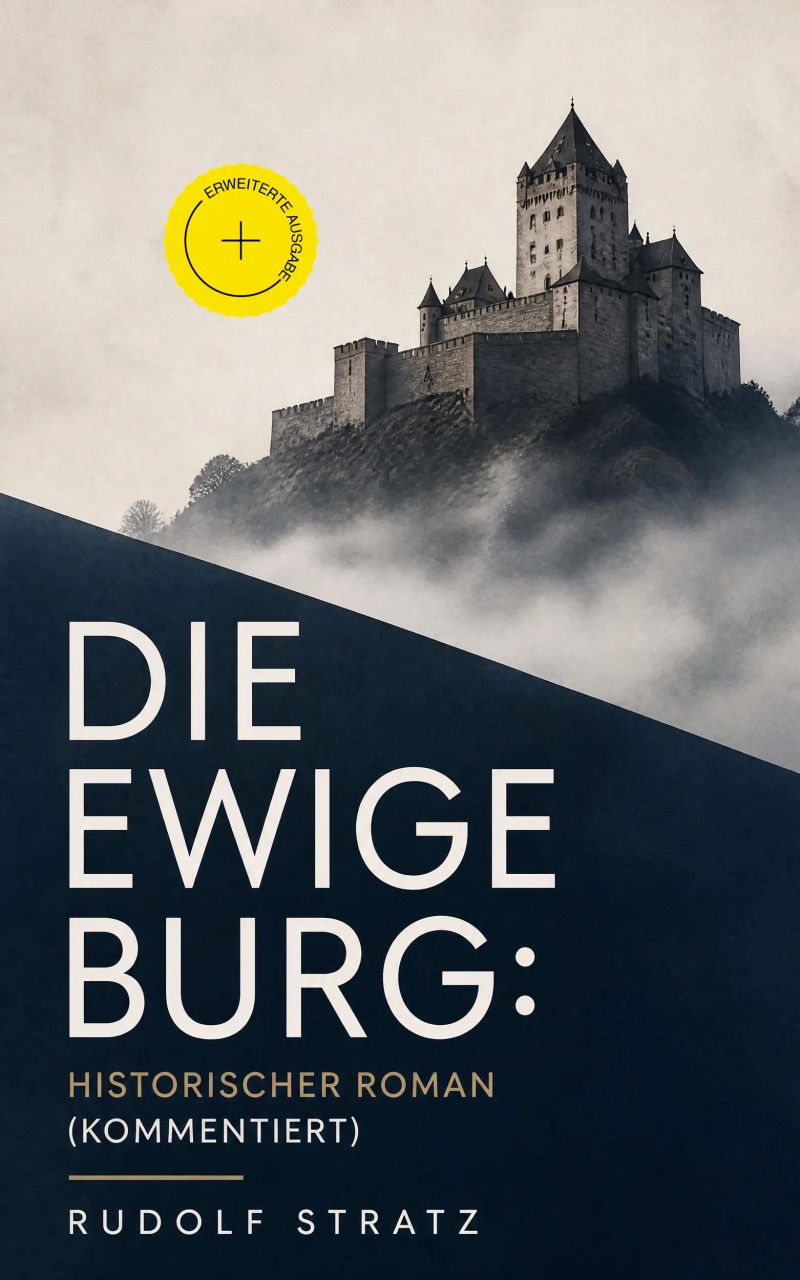 Die ewige Burg: Historischer Roman (Kommentiert)