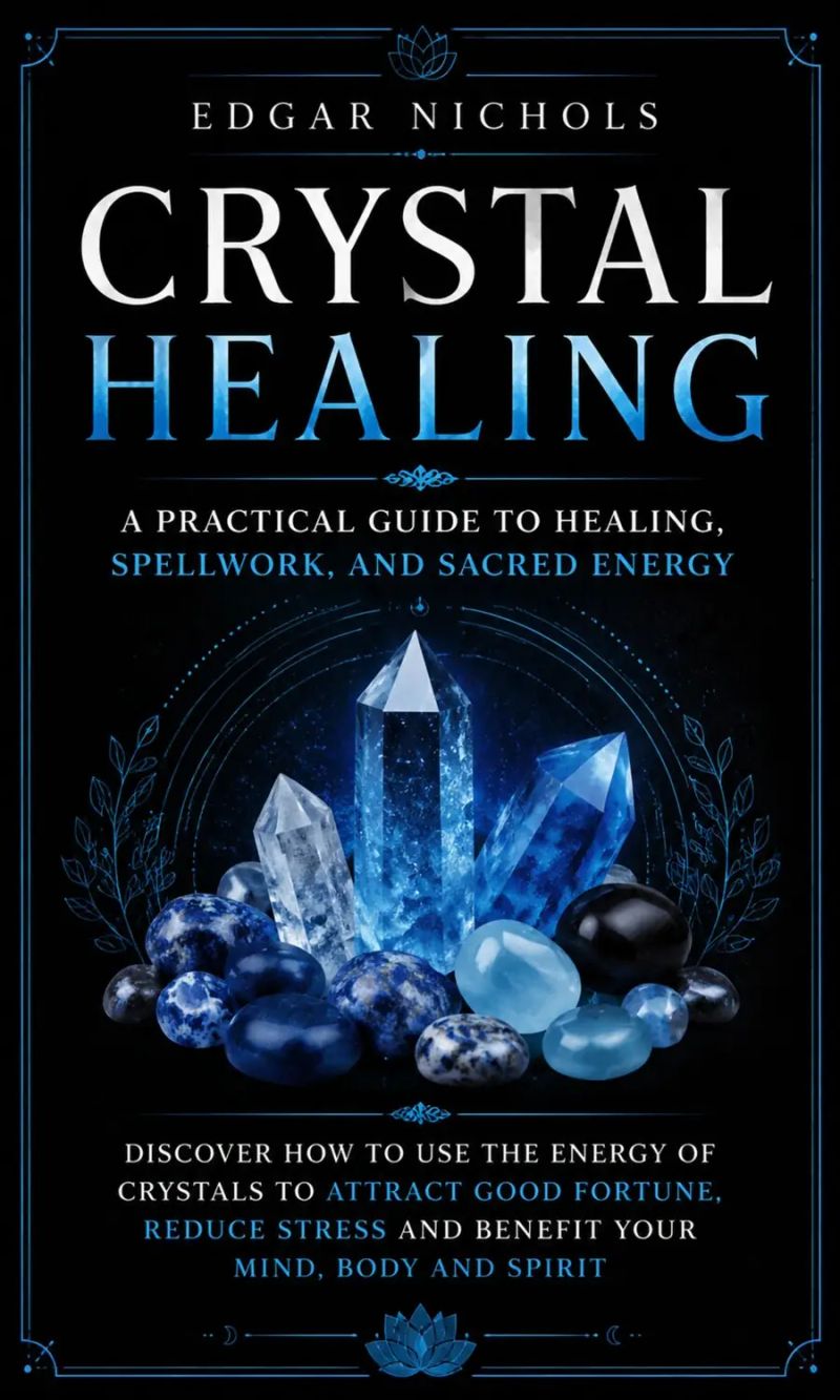 Crystal Healing: A Practical Guide to Healing, Spellwork, and Sacred Energy (Discover How to Use the Energy of Crystals to Attract Good Fortune, Reduce Stress and Benefit Your Mind, Body and Spirit)