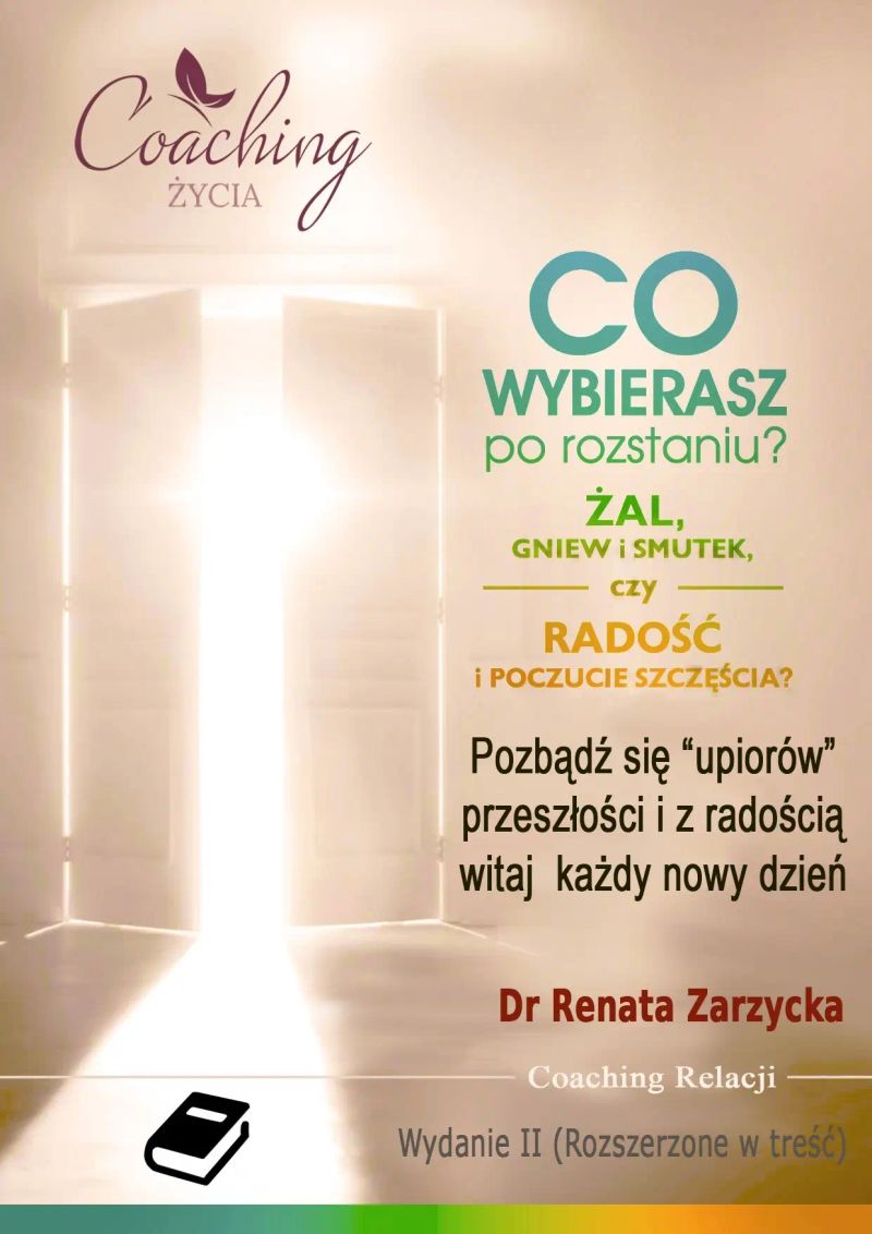 Co wybierasz po rozstaniu - żal, gniew i smutek, czy radość i poczucie szczęścia? (e-book) SERIA: Rozstanie (cz.4/6)