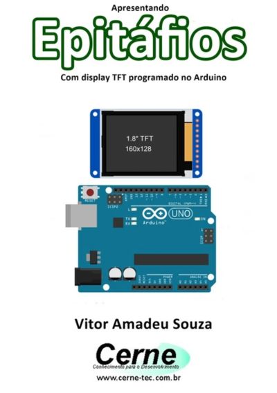 Apresentando  Epitáfios Com Display Tft Programado No Arduino