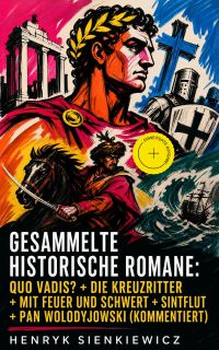 Gesammelte historische Romane: Quo Vadis? + Die Kreuzritter + Mit Feuer und Schwert + Sintflut + Pan Wolodyjowski (Kommentiert)