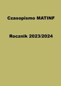 Rocznik Czasopisma MATINF 2023/2024