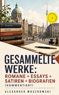 Gesammelte Werke: Romane + Essays + Satiren + Biografien (Kommentiert)