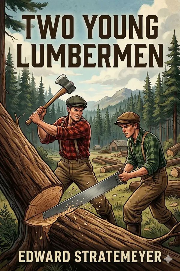 Two young lumbermen