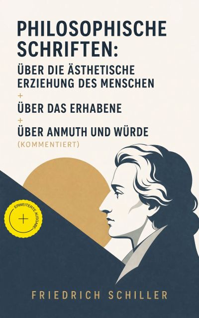Philosophische Schriften: Über die ästhetische Erziehung des Menschen + Über das Erhabene + Über Anmuth und Würde (Kommentiert)