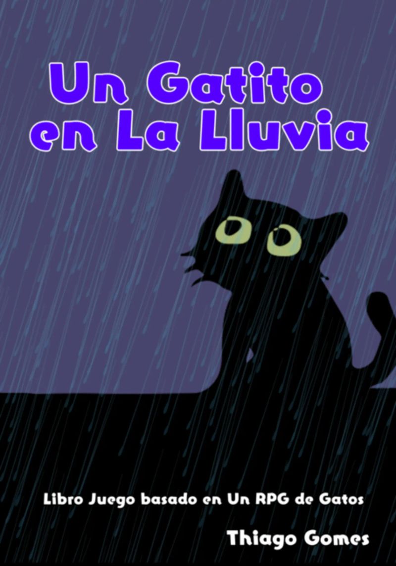 Un Gatito En La Lluvia