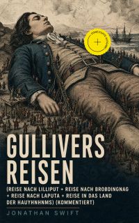 Gullivers Reisen (Reise nach Lilliput + Reise nach Brobdingnag + Reise nach Laputa + Reise in das Land der Hauyhnhnms) (Kommentiert)